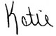 Katie Signature